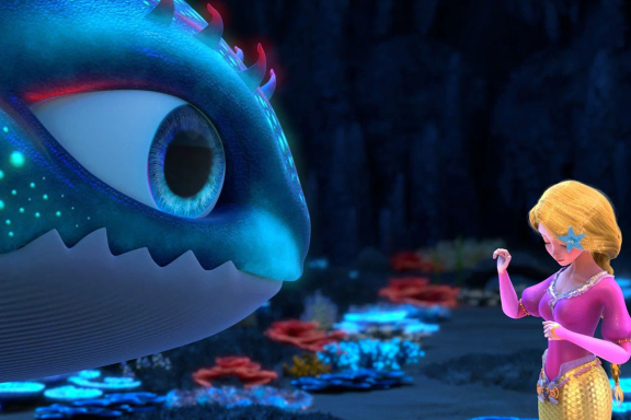 Русалочка и морской монстр