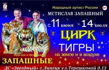 Ярослав и Мстислав Запашные представляют "Тигры на земле и в воздухе"