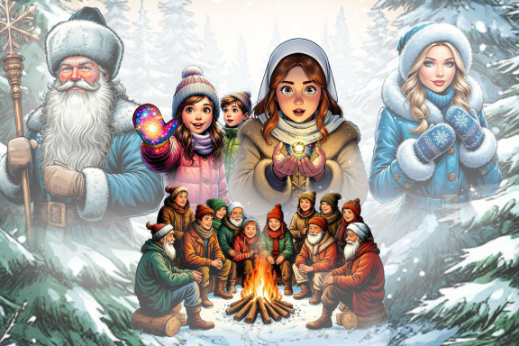 Двенадцать месяцев и тайна волшебного колечка!