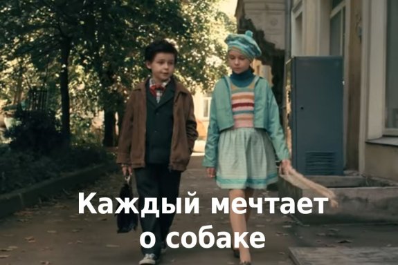 Каждый мечтает о собаке